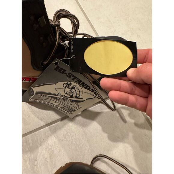 Vans Tan Black Hi-Standard Vintage Retro Style Snowboard Boots Size 8 NWT - Picture 7 of 12